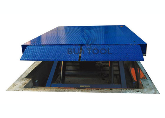 Loading Dock Lift Table Platform Leveler For Forklift Truck 5000kg Capacity