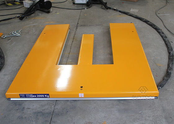 4500 Lb 5000 Lb 1t 1.5t 2t Capacity Electric Low Profile Lift Table Trolley Low Closed