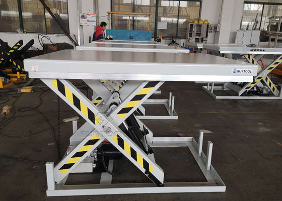 4x8 4' X 4' Stationary Lift Tables 3000 Lb Automatic Mating Gantry Up And Down Floor Machine