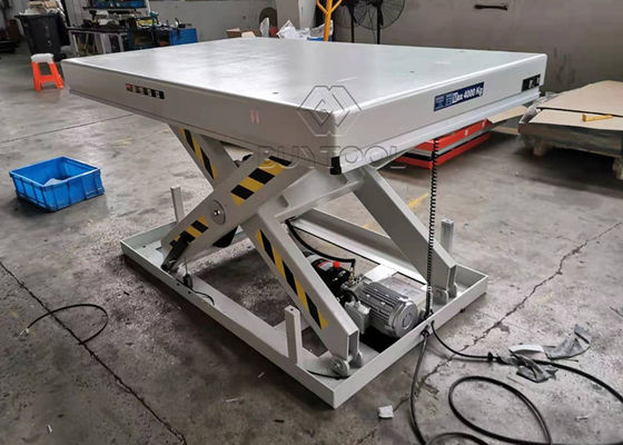 4x8 4' X 4' Stationary Lift Tables 3000 Lb Automatic Mating Gantry Up And Down Floor Machine