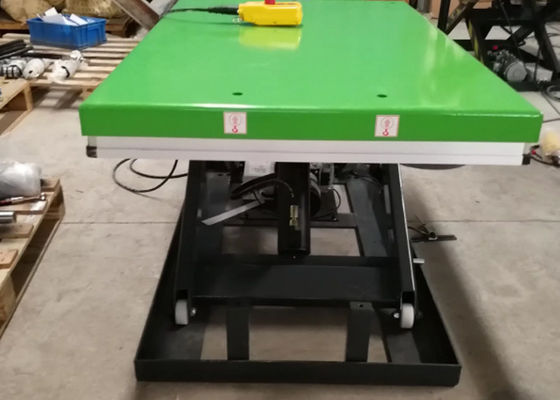 Small Electric Stationary Scissor Lift Platform Trolley Table 4ton 8800 Lbs 41" Max Lifting