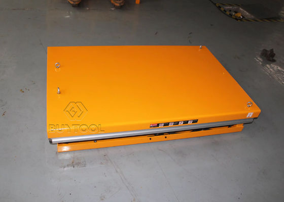 Small Electric Stationary Scissor Lift Platform Trolley Table 4ton 8800 Lbs 41" Max Lifting