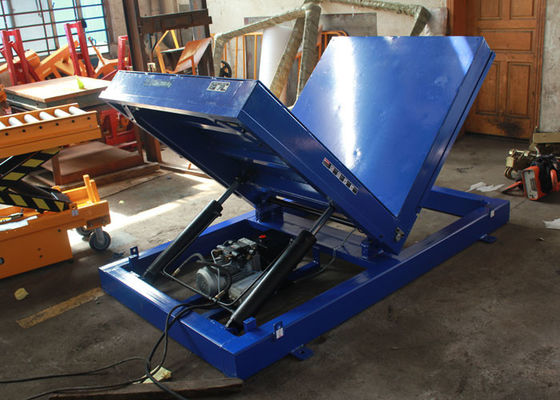 90 Degree Hydraulic Tilt Table Industrial 2 Ton 4400lbs Capacity Turn Over In Two Ways