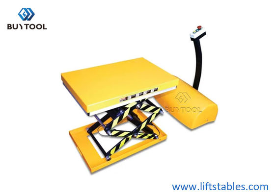 Portable  Electric Mini Scissor Lift Table 350kg 3000 Lb 2000 Lbs Light Weight