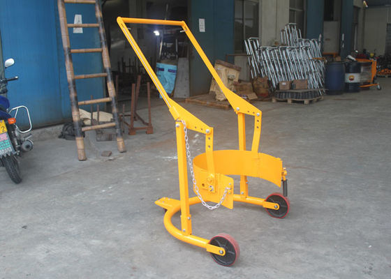 4 Wheel  55 Gallon Drum Lifter Forklift Hand Truck Lifting Device Barrel Handling Equipment