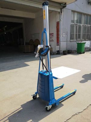 Battery Powered Electric Office Work Positioner Lift Truck 330 Lb 220 Lb Capacity  For Warehouse