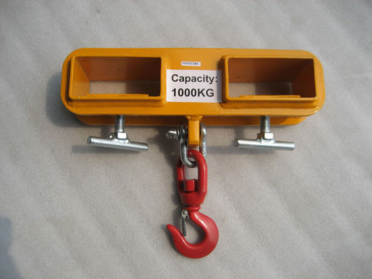 Pivoting Adjustable Hoist Forklift Jib Boom Crane 6000 Lb Lift Capacity Forklift Jib Crane Attachment
