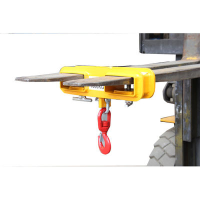 Pivoting Adjustable Hoist Forklift Jib Boom Crane 6000 Lb Lift Capacity Forklift Jib Crane Attachment