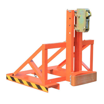 Universal Forklift Drum Carrier Forklift Drum Clamp Attachment Gator Grip Clamp 350kg 55 Gallon Barrel