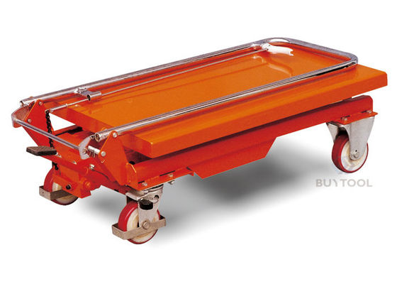 Electric Hydraulic Double Scissor Lift Table Cart 56" Lifting Manual Scissor Table