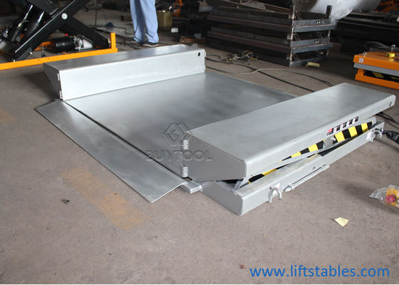 Auto Zero Low Profile Electric Scissor Lift Table For Pallets Load By Pallet Truck  1.5ton