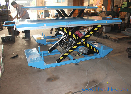 Hand-Crank Mobile Lift Tables Electric Switch Control 4400lbs 9.5" inch height