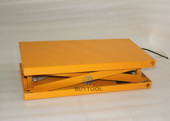 Mechanical Small Electric Ball Screw Scissor Lift Tables Mini 100kg 50kg For Lab