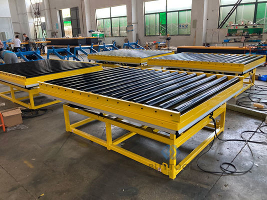 1t 2t 3t 4t Hydraulic Scissor Lift Roller Table 1000×1600mm