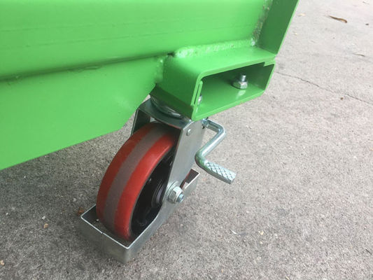 Small Portable Scissor Lift Table Cart Tilt Transport 100kg Mobile Platform Lift