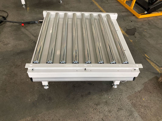 Compact Scissor Lift Table With Roller Top Conveyor 500kg