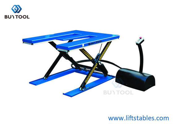 Static Ultra Low Profile Scissor Lift Tables Pallet Lifter Table 1000kg 1500×1300mm