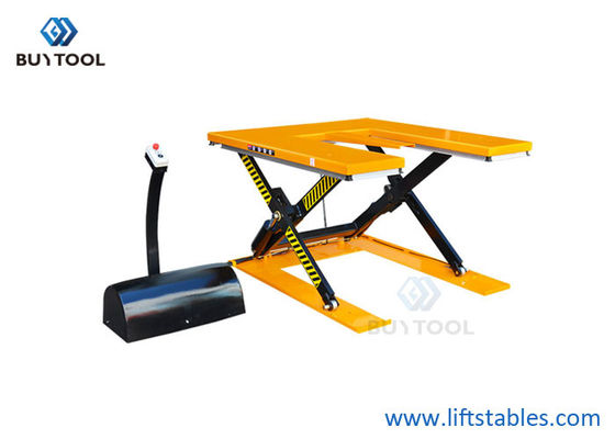 Pallet Hydraulic Lift Table Low Profile Lifting Device 2000kg