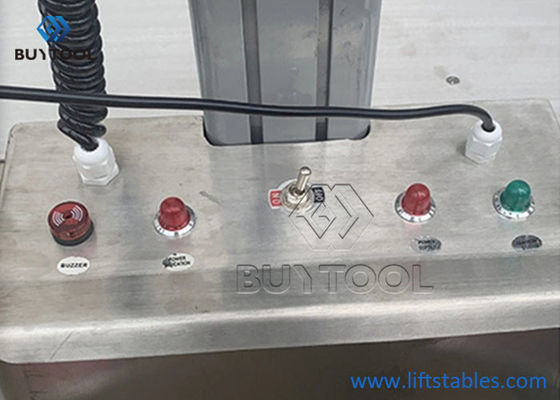 Fork Hydraulic Stacker Lift Truck Platform 304 Stainless Steel Electric Work Positioner