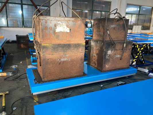 4t/8t Stationary Scissor Lift Table 1000mm Lifting Height For Heavy Material Handling