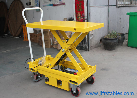 ES Series Scissor Q345B Electric Mobile Lift Table Trolley Portable Platform