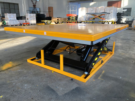 2.2KW 4T Heavy Duty Stationary Lift Table For Work Process Optimization