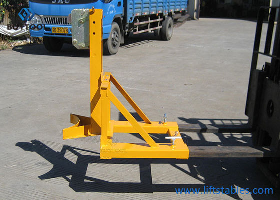 Two Drums Fork Lift Attachment 720kg Forklift Attachments For Lifting