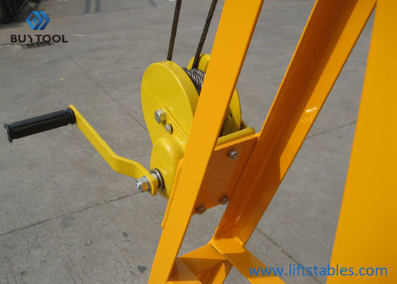 Portable Mini Type Mobile Gantry Crane For Workshops Warehouses