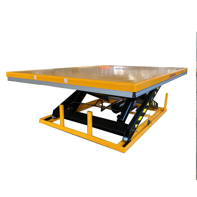 2.2KW 4T Heavy Duty Stationary Lift Table For Work Process Optimization