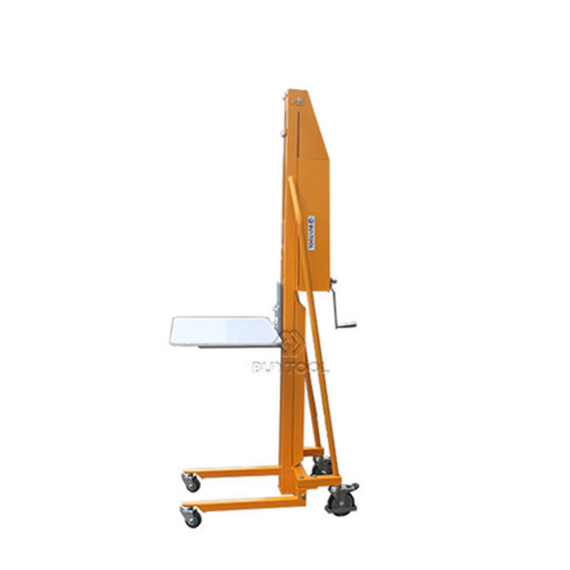 220 Lb 100kg Shelf Hydraulic Stacker Manual Platform M200 Work Positioner Lift Truck