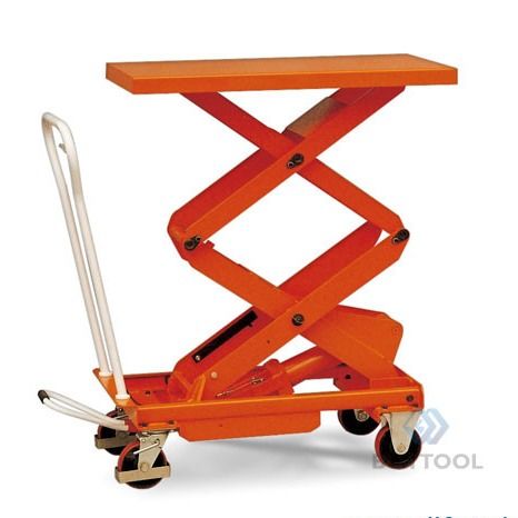 Electric Hydraulic Double Scissor Lift Table Cart 56" Lifting Manual Scissor Table