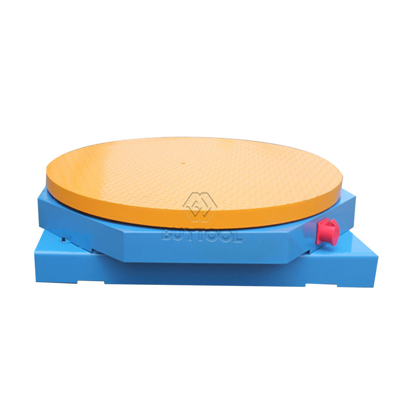 Small Pallet Low High Profile Stretch Wrap Turntable Stretch Wrapper Machine 48 Inch Round Rotable
