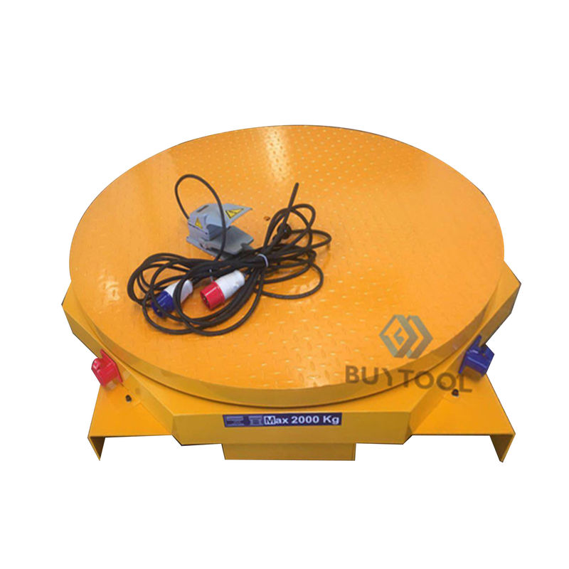 Manual Pallet Wrapper Turntable Machine For Hydraulic Platform Truck Lift Table  2000KG