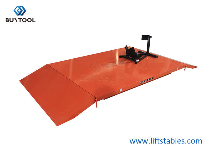 Portable Hydraulic Heavy Duty Motorcycle Lift Table 450kg Mechanics Garage Workshop