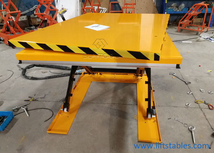 Manual Hydraulic Lift Table 1000 Lbs Manual Scissor Lift Platform Rotary Table  51" X 51" Inch