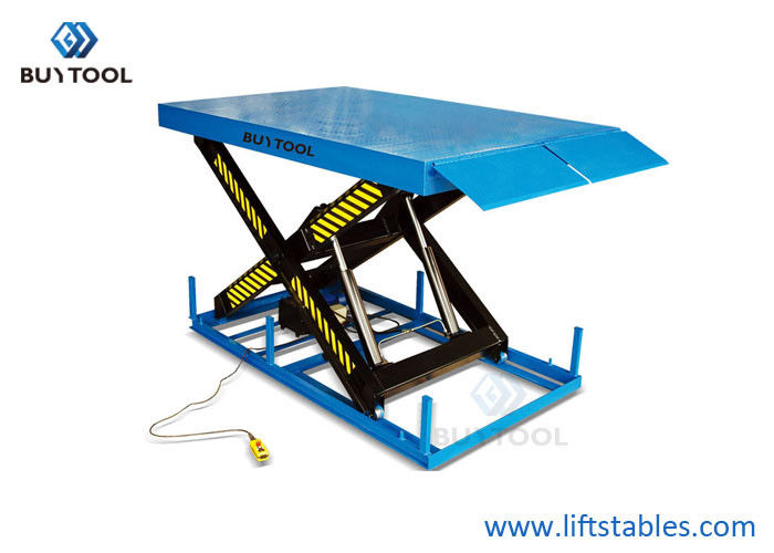 Loading Dock Lift Table Platform Leveler For Forklift Truck 5000kg Capacity