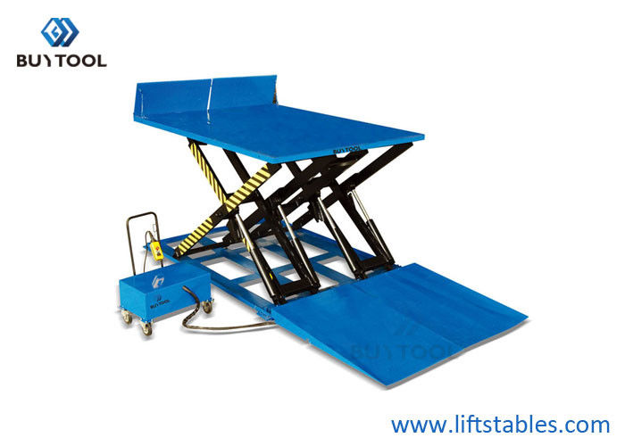 2000× 2600mm Hydraulic Pump Electric Lift Table 2500kg 5511lbs Scissor Type Loading